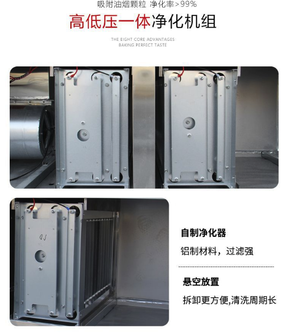 森吉風(fēng)無煙燒烤車凈化